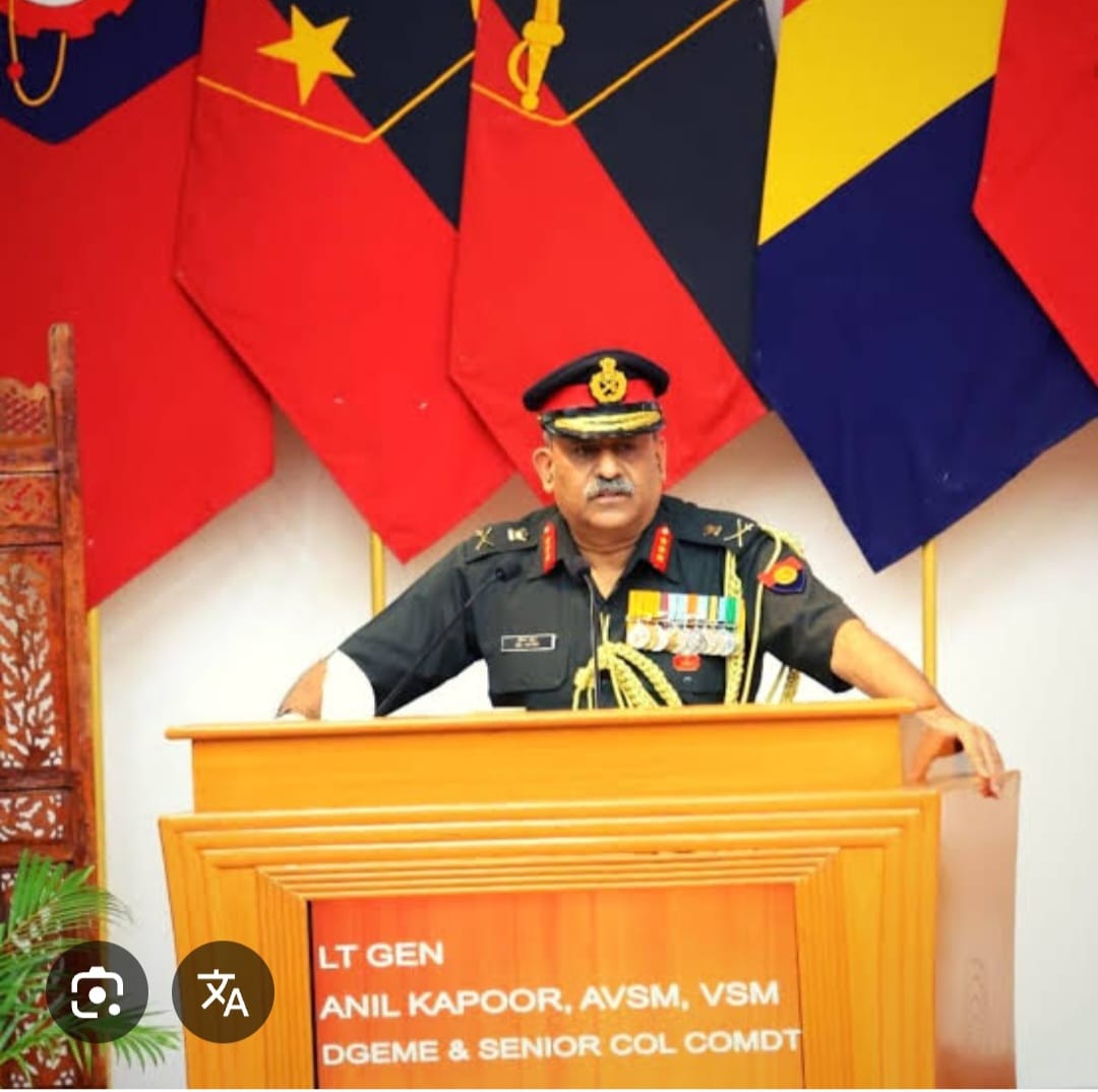 Lt Gen Anil Kapoor Motivational Speaker Veterans India